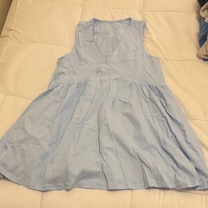 Light Blue Sleeveless Dress - Never Worn